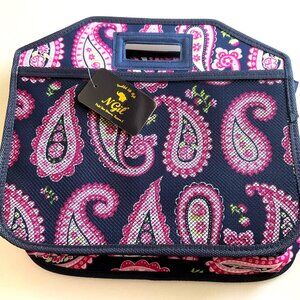 PAISLEY PASSION TRUNK VEHICLE ORGANIZER FOLDABLE TOTE HANDLES